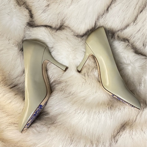 BURBERRY 
85mm Slip-On Leather Pumps
Women’s size EU 37.5 - Picture 6 of 13